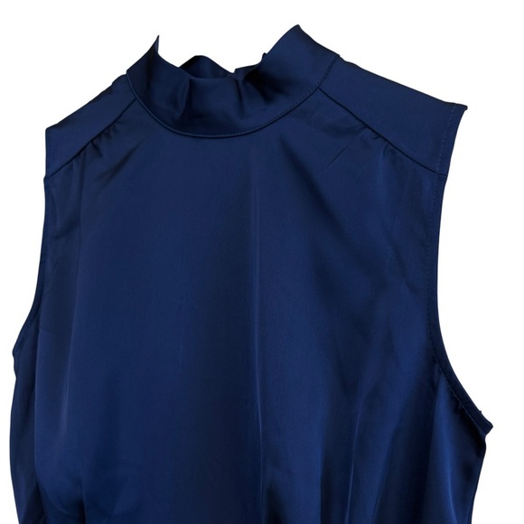 NEW Lulus Blue Sheath Mini Dress for Cocktail Nights Small #1586 - Picture 3 of 6